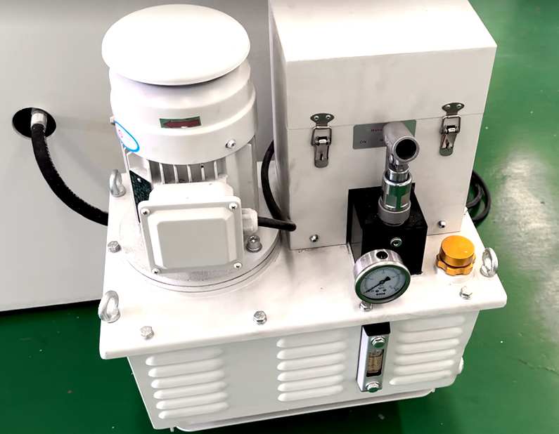 實(shí)驗(yàn)室用造粒機(jī)卸料裝置示意圖